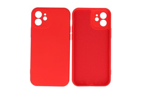 BAOHU Fashion Backcover Telefoonhoesje - Color Hoesje - Geschikt voor de iPhone 12 - Rood