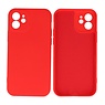 BAOHU iPhone 12 Hoesje Fashion Backcover Telefoonhoesje Rood