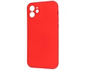 Fashion Backcover Telefoonhoesje - Color Hoesje - Geschikt voor de iPhone 12 - Rood