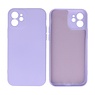 BAOHU iPhone 12 Hoesje Fashion Backcover Telefoonhoesje Paars