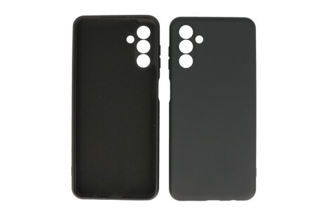 BAOHU Fashion Backcover Telefoonhoesje - Color Hoesje - Geschikt voor de Samsung Galaxy A24 4G - Zwart