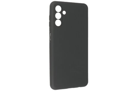 BAOHU Fashion Backcover Telefoonhoesje - Color Hoesje - Geschikt voor de Samsung Galaxy A24 4G - Zwart