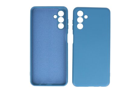 BAOHU Fashion Backcover Telefoonhoesje - Color Hoesje - Geschikt voor de Samsung Galaxy A24 4G - Navy