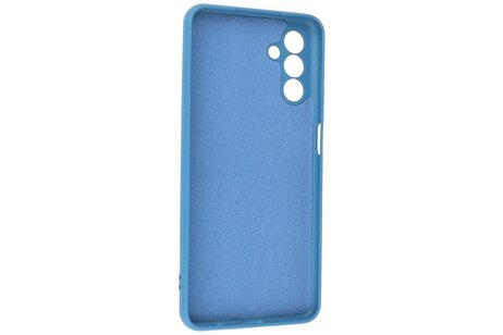 BAOHU Fashion Backcover Telefoonhoesje - Color Hoesje - Geschikt voor de Samsung Galaxy A24 4G - Navy