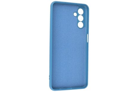 Fashion Backcover Telefoonhoesje - Color Hoesje - Geschikt voor de Samsung Galaxy A24 4G - Navy