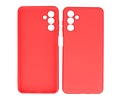 BAOHU Fashion Backcover Telefoonhoesje - Color Hoesje - Geschikt voor de Samsung Galaxy A24 4G - Rood