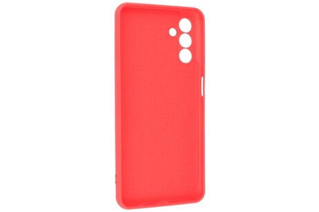Fashion Backcover Telefoonhoesje - Color Hoesje - Geschikt voor de Samsung Galaxy A24 4G - Rood