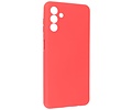 Fashion Backcover Telefoonhoesje - Color Hoesje - Geschikt voor de Samsung Galaxy A24 4G - Rood