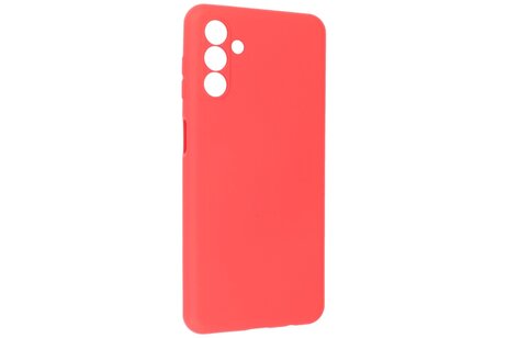 BAOHU Fashion Backcover Telefoonhoesje - Color Hoesje - Geschikt voor de Samsung Galaxy A24 4G - Rood