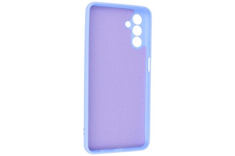 Fashion Backcover Telefoonhoesje - Color Hoesje - Geschikt voor de Samsung Galaxy A24 4G - Paars