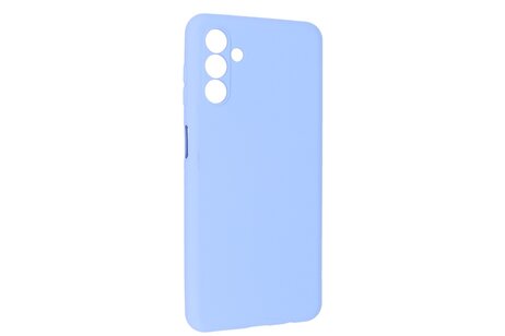 Fashion Backcover Telefoonhoesje - Color Hoesje - Geschikt voor de Samsung Galaxy A24 4G - Paars