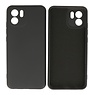 BAOHU Xiaomi Redmi A1 Hoesje Fashion Backcover Telefoonhoesje Zwart