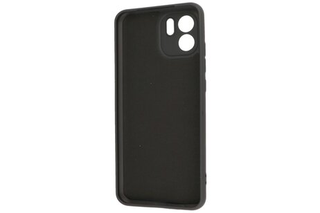 BAOHU Fashion Backcover Telefoonhoesje - Color Hoesje - Geschikt voor de Xiaomi Redmi A1 - Zwart
