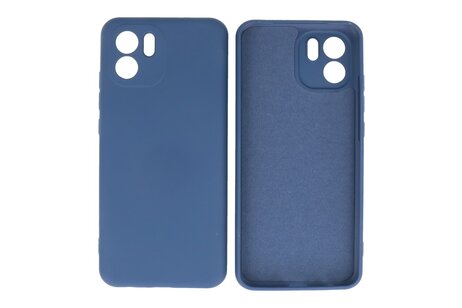 BAOHU Fashion Backcover Telefoonhoesje - Color Hoesje - Geschikt voor de Xiaomi Redmi A1 - Navy