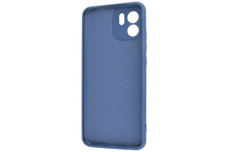 BAOHU Fashion Backcover Telefoonhoesje - Color Hoesje - Geschikt voor de Xiaomi Redmi A1 - Navy