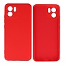 Xiaomi Redmi A1 Hoesje Fashion Backcover Telefoonhoesje Rood