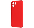 Fashion Backcover Telefoonhoesje - Color Hoesje - Geschikt voor de Xiaomi Redmi A1 - Rood