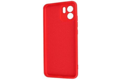 Fashion Backcover Telefoonhoesje - Color Hoesje - Geschikt voor de Xiaomi Redmi A1 - Rood