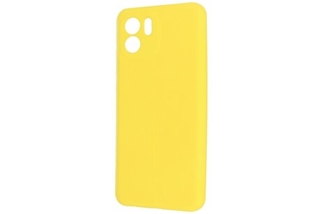 BAOHU Fashion Backcover Telefoonhoesje - Color Hoesje - Geschikt voor de Xiaomi Redmi A1 - Geel