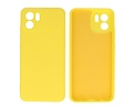 BAOHU Fashion Backcover Telefoonhoesje - Color Hoesje - Geschikt voor de Xiaomi Redmi A1 - Geel