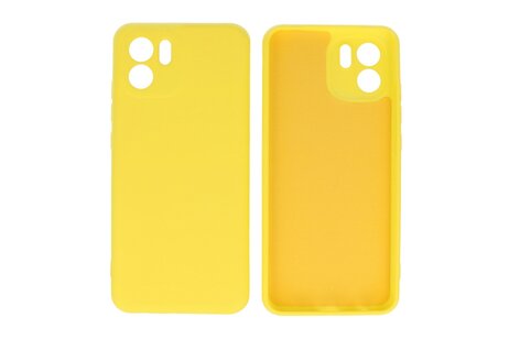 BAOHU Fashion Backcover Telefoonhoesje - Color Hoesje - Geschikt voor de Xiaomi Redmi A1 - Geel