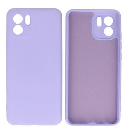 Xiaomi Redmi A1 Hoesje Fashion Backcover Telefoonhoesje Paars