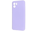 Fashion Backcover Telefoonhoesje - Color Hoesje - Geschikt voor de Xiaomi Redmi A1 - Paars
