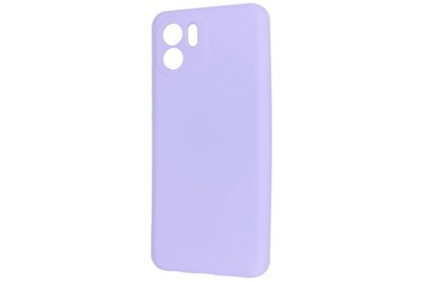 BAOHU Fashion Backcover Telefoonhoesje - Color Hoesje - Geschikt voor de Xiaomi Redmi A1 - Paars