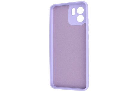 Fashion Backcover Telefoonhoesje - Color Hoesje - Geschikt voor de Xiaomi Redmi A1 - Paars