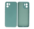 BAOHU Fashion Backcover Telefoonhoesje - Color Hoesje - Geschikt voor de Xiaomi Redmi A1 - Donker Groen