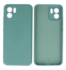 BAOHU Xiaomi Redmi A1 Hoesje Fashion Backcover Telefoonhoesje Donker Groen
