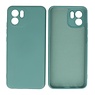 Xiaomi Redmi A1 Hoesje Fashion Backcover Telefoonhoesje Donker Groen