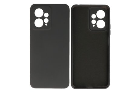BAOHU Fashion Backcover Telefoonhoesje - Color Hoesje - Geschikt voor de Xiaomi Redmi Note 12 4G - Zwart