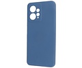BAOHU Fashion Backcover Telefoonhoesje - Color Hoesje - Geschikt voor de Xiaomi Redmi Note 12 4G - Navy