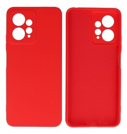 Xiaomi Redmi Note 12 4G Hoesje Fashion Backcover Telefoonhoesje Rood