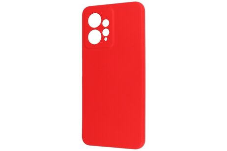 BAOHU Fashion Backcover Telefoonhoesje - Color Hoesje - Geschikt voor de Xiaomi Redmi Note 12 4G - Rood