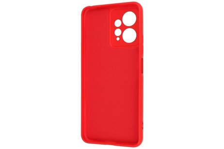 Fashion Backcover Telefoonhoesje - Color Hoesje - Geschikt voor de Xiaomi Redmi Note 12 4G - Rood