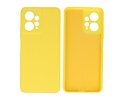 BAOHU Fashion Backcover Telefoonhoesje - Color Hoesje - Geschikt voor de Xiaomi Redmi Note 12 4G - Geel
