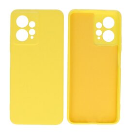 BAOHU Xiaomi Redmi Note 12 4G Hoesje Fashion Backcover Telefoonhoesje Geel