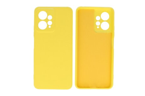 BAOHU Fashion Backcover Telefoonhoesje - Color Hoesje - Geschikt voor de Xiaomi Redmi Note 12 4G - Geel