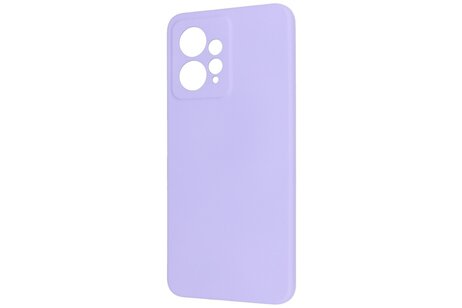 BAOHU Fashion Backcover Telefoonhoesje - Color Hoesje - Geschikt voor de Xiaomi Redmi Note 12 4G - Paars