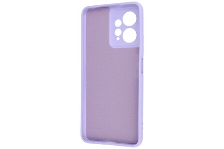 BAOHU Fashion Backcover Telefoonhoesje - Color Hoesje - Geschikt voor de Xiaomi Redmi Note 12 4G - Paars