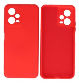 BAOHU Xiaomi Redmi Note 12 5G - Poco X5 Hoesje Fashion Backcover Telefoonhoesje Rood