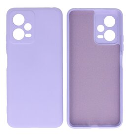 BAOHU Xiaomi Redmi Note 12 5G - Poco X5 Hoesje Fashion Backcover Telefoonhoesje Paars