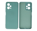 BAOHU Fashion Backcover Telefoonhoesje - Color Hoesje - Geschikt voor de Xiaomi Redmi Note 12 5G - Poco X5 - Donker Groen