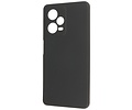 BAOHU Fashion Backcover Telefoonhoesje - Color Hoesje - Geschikt voor de Xiaomi Redmi Note 12 Pro 5G - Zwart