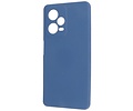 BAOHU Fashion Backcover Telefoonhoesje - Color Hoesje - Geschikt voor de Xiaomi Redmi Note 12 Pro 5G - Navy