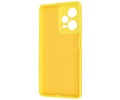 Fashion Backcover Telefoonhoesje - Color Hoesje - Geschikt voor de Xiaomi Redmi Note 12 Pro 5G - Geel