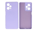BAOHU Fashion Backcover Telefoonhoesje - Color Hoesje - Geschikt voor de Xiaomi Redmi Note 12 Pro 5G - Paars