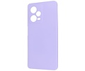 BAOHU Fashion Backcover Telefoonhoesje - Color Hoesje - Geschikt voor de Xiaomi Redmi Note 12 Pro 5G - Paars